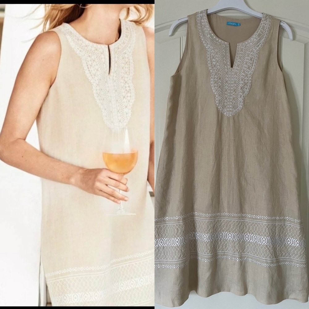 New J.McLaughlin Linen Dress sz XS